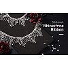 Craftdady 1 Yard Alloy Rhinestone Cup Chains LCHA-CD0001-01-17