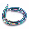 Electroplate Non-magnetic Synthetic Hematite Bead Strands G-I208-15-2