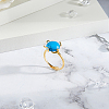 1Pc Adjustable 925 Silver Ring Adjustable Ring Findings FIND-DC0006-64G-5