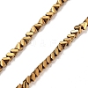 Synthetic Non-magnetic Hematite Beads Strands G-P545-J01-01B-1