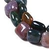 Natural Indian Agate Beads Strands G-M435-A02-01-4