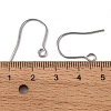 Tarnish Resistant 304 Stainless Steel Ear Wire STAS-H020-NF-2