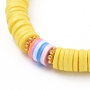 Handmade Polymer Clay Heishi Beaded Necklaces NJEW-JN02723-01-2