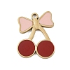 304 Stainless Steel Enamel Pendants STAS-I338-01G-02-1