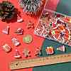 42Pcs 7 Styles Christmas Printed Schima Wood Beads WOOD-FS0002-49-6