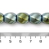 Electroplated Non-Magnetic Synthetic Hematite Beads Strands G-P518-05E-4