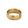 201 Stainless Steel Plain Band Ring for Men Women RJEW-WH0010-06G-MG-2