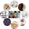 24 Styles Natural & Synthetic Mixed Gemstone Chip Beads G-PA0001-98-6