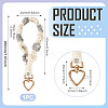 Cotton Braided Flower Pendant Decorations AJEW-TAC0030-032G-01-3
