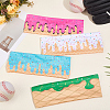 4Pcs 4 Colors Polyester Headbands for Women Girls OHAR-CN0001-05-4