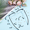 320Pcs 8 Styles Silicone EyeGlass Holders FIND-AR0006-52-8