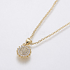 304 Stainless Steel Chain Necklaces NJEW-O108-34G-2