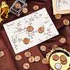 50Pcs Adhesive Wax Seal Stickers DIY-CP0006-08S-6