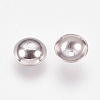 Non-Tarnish Apetalous 201 Stainless Steel Bead Caps STAS-L205-13F-2