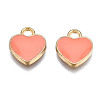 Alloy Enamel Charms ENAM-S121-041H-3