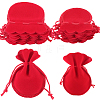 20Pcs 2 Styles Gourd Velvet Drawstring Bags TP-BBC0001-08B-1