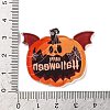 Halloween Theme Opaque Acrylic Pendants OACR-I010-03A-3