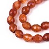 Natural Carnelian Beads Strands G-T142-84-3