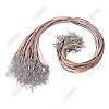 10Pcs 10 Colors 1MM Waxed Polyester Cord Necklace Making NJEW-TA00219-1