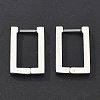 Non-Tarnish 304 Stainless Steel Huggie Hoop Earrings STAS-R115-21P-5