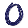 Opaque Glass Beads Strands GLAA-I060-01B-2
