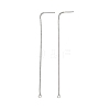 304 Stainless Steel Stud Earring Findings STAS-R164-05P-1