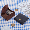 2Pcs 2 Colors Rectangle Cowhide Multipurpose Makeup Bags AJEW-AN0007-40-7