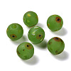 Handmade Frosted Lampwork Beads LAMP-C016-04C-09-1