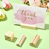 20Pcs 4 Styles Wood Name Card Holder AJEW-CJ0001-43-6