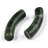 Opaque Two Tone Color Acrylic Beads MACR-ZX023-02B-3