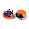 Handmade Bumpy Lampwork Beads LAMP-Q039-15B-3