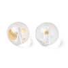 Frosted Baking Painted Glass Beads DGLA-N005-8mm-M-6