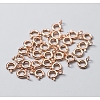 Spring Gate Rings KK-WH0080-01RG-1
