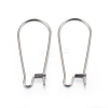 Tarnish Resistant 304 Stainless Steel Hoop Earring Findings STAS-P223-01P-05-1