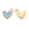 Alloy Enamel Charms FIND-G055-20G-03-1