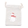 Christmas Cotton Cloth Storage Pouches LS-ABAG-M004-02E-1