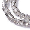 Electroplate Glass Beads Strands EGLA-L023A-PL01-2