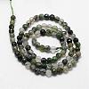 Natural Moss Agate Beads Strands G-D840-25-4mm-2
