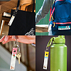 PU Leather & Cotton Name Marker Keychain AJEW-WH0514-022-6