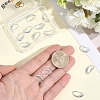 10 Pairs Brass Earring Hooks KK-BBC0027-77A-3