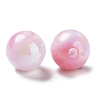 Two Tone Opaque Acrylic Beads LS-SACR-P024-01A-W06-2