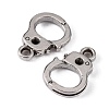 Alloy Charms LS-EAA105Y-2