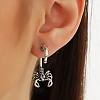 Alloy Scorpio Stud Earrings PW-WG638B2-01-2