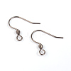 Tarnish Resistant 304 Stainless Steel Earring Hook Findings STAS-M240-04-1