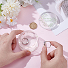 Transparent Acrylic Ring Display Boxes with Magnetic Lid CON-WH0095-116C-3