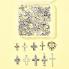 3Sets Tibetan Style Alloy Pendants FIND-FS0003-92-6