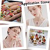 100G Handmade Polymer Clay Cabochons CLAY-SC0001-82B-5