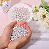 ABS Plastic Imitation Pearl Beads KY-GL0001-04-3