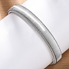 Iron Stretch Bracelets for Men Women BJEW-G741-01P-2