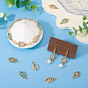16Pcs Alloy Rhinestone Connector Charms ALRI-TA0001-39-5